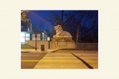 Taft Bridge - Lion Sculpture