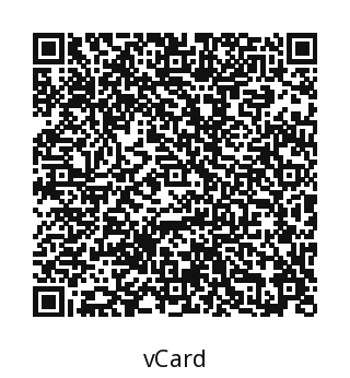 contact information in QR code