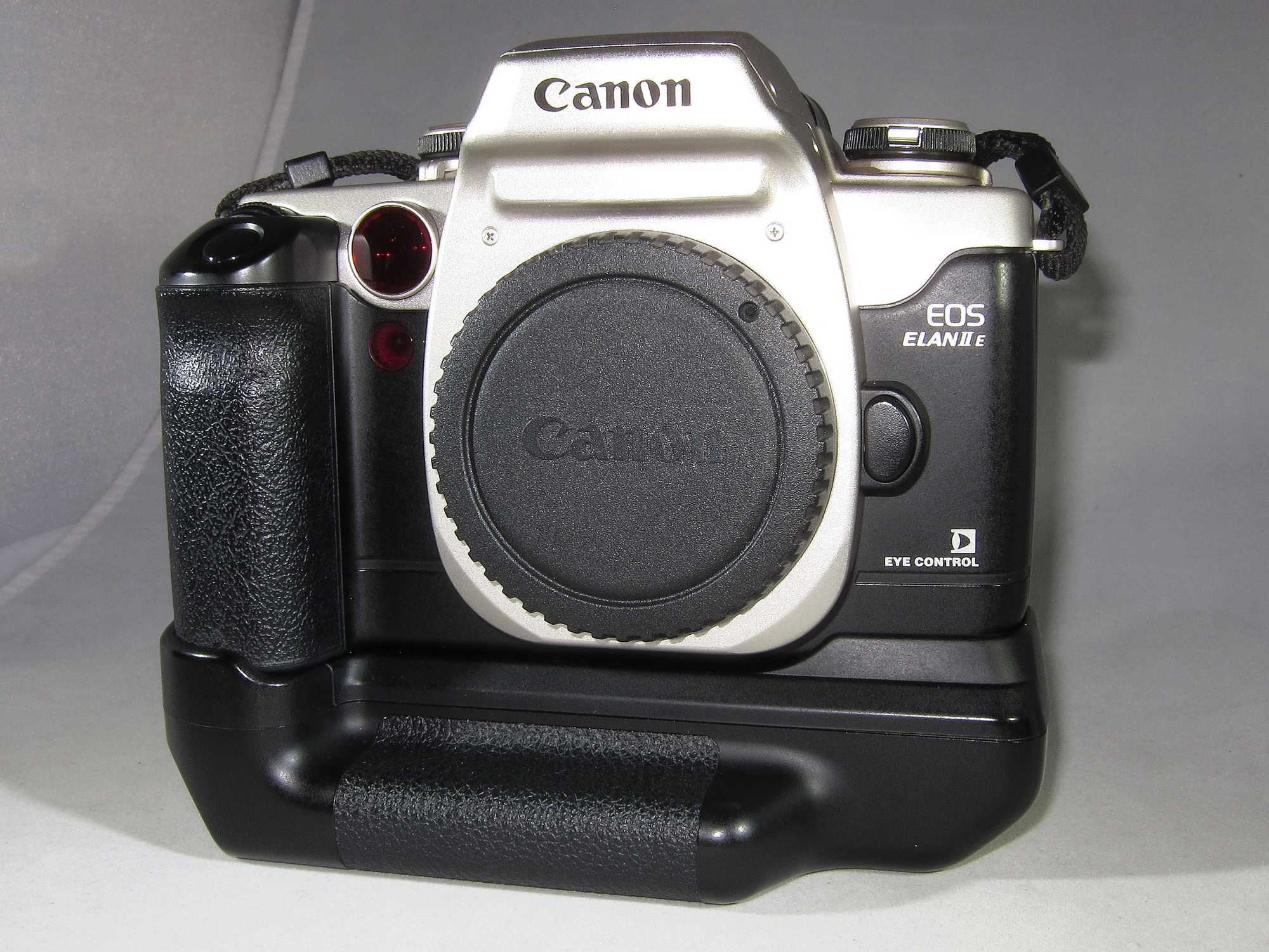 Canon EOS Elan IIe film body with power grip