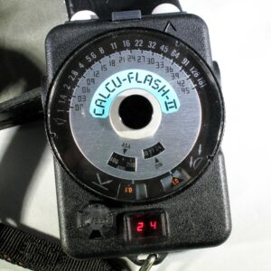 Quantum Instruments Calcu-Flash II vintage meter. For parts (Please read)
