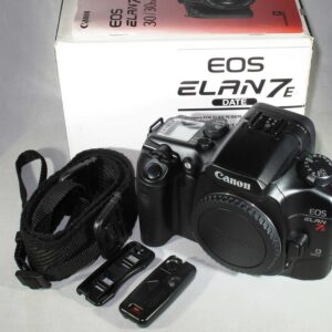 Canon EOS Elan 7 series (Elan 7e) SLR film camera body boxed