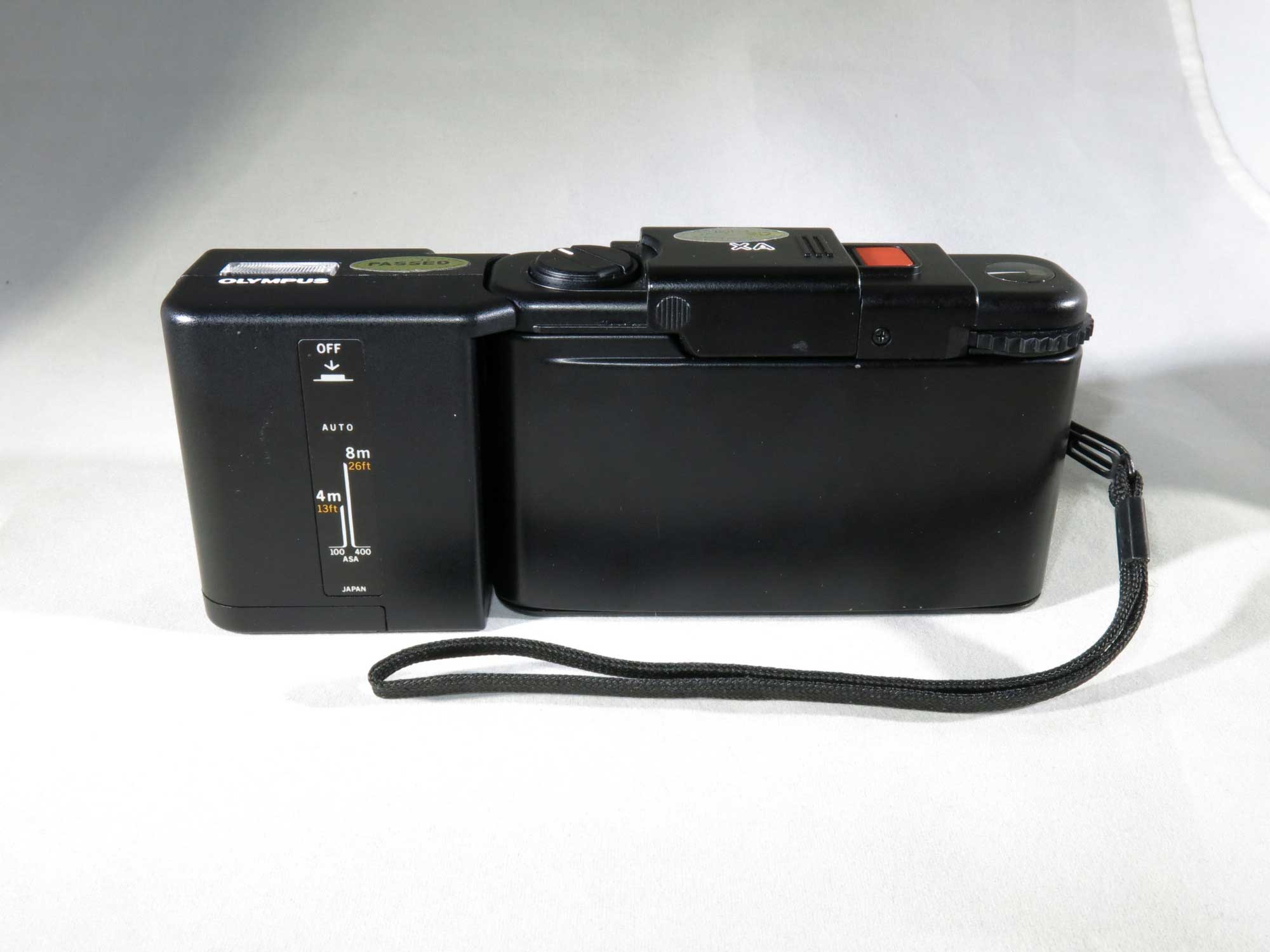 Olympus XA rangefinder film camera CLA'd with flash, boxed - Image 5
