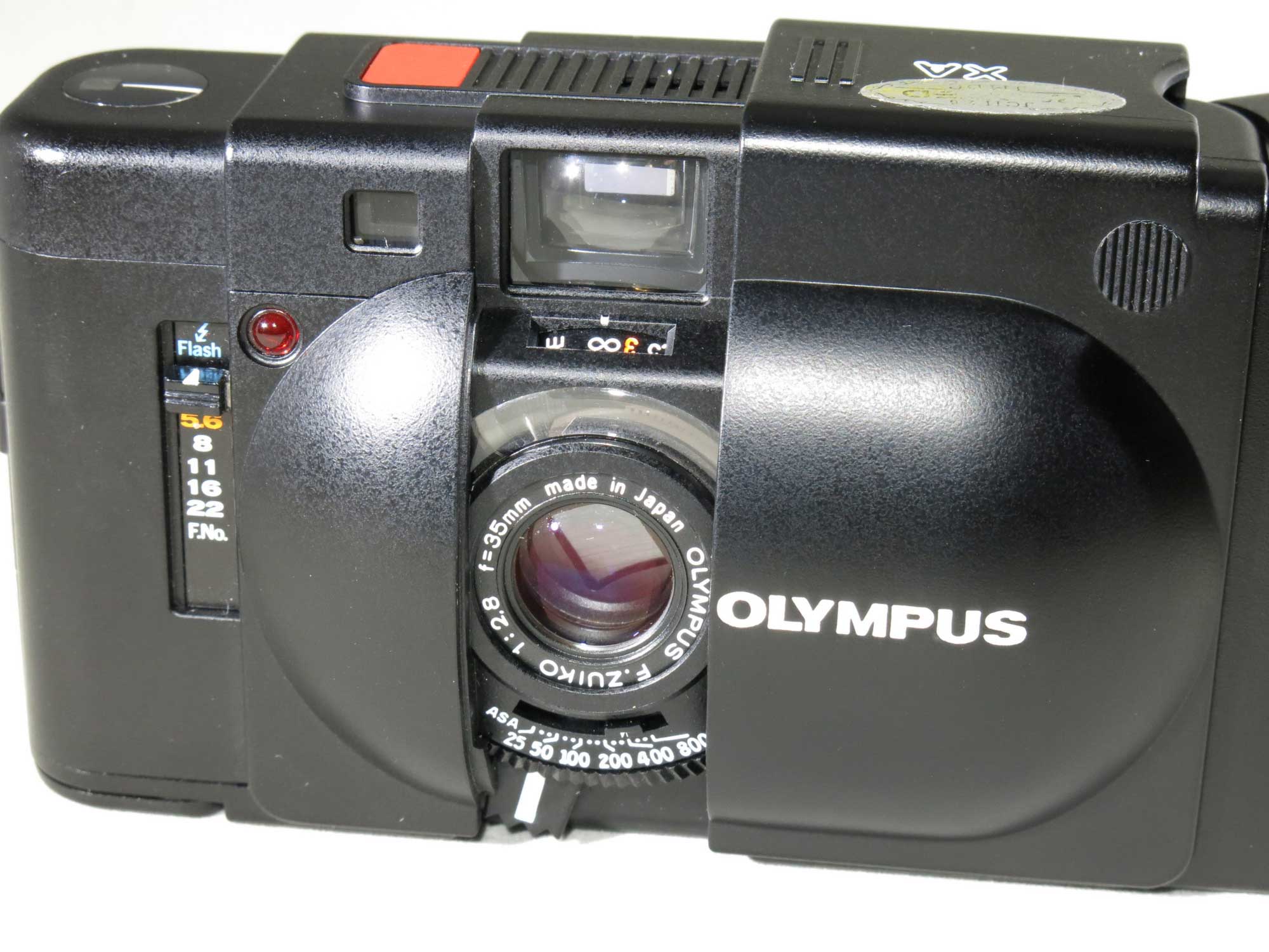 Olympus XA rangefinder film camera CLA'd with flash, boxed - Image 6