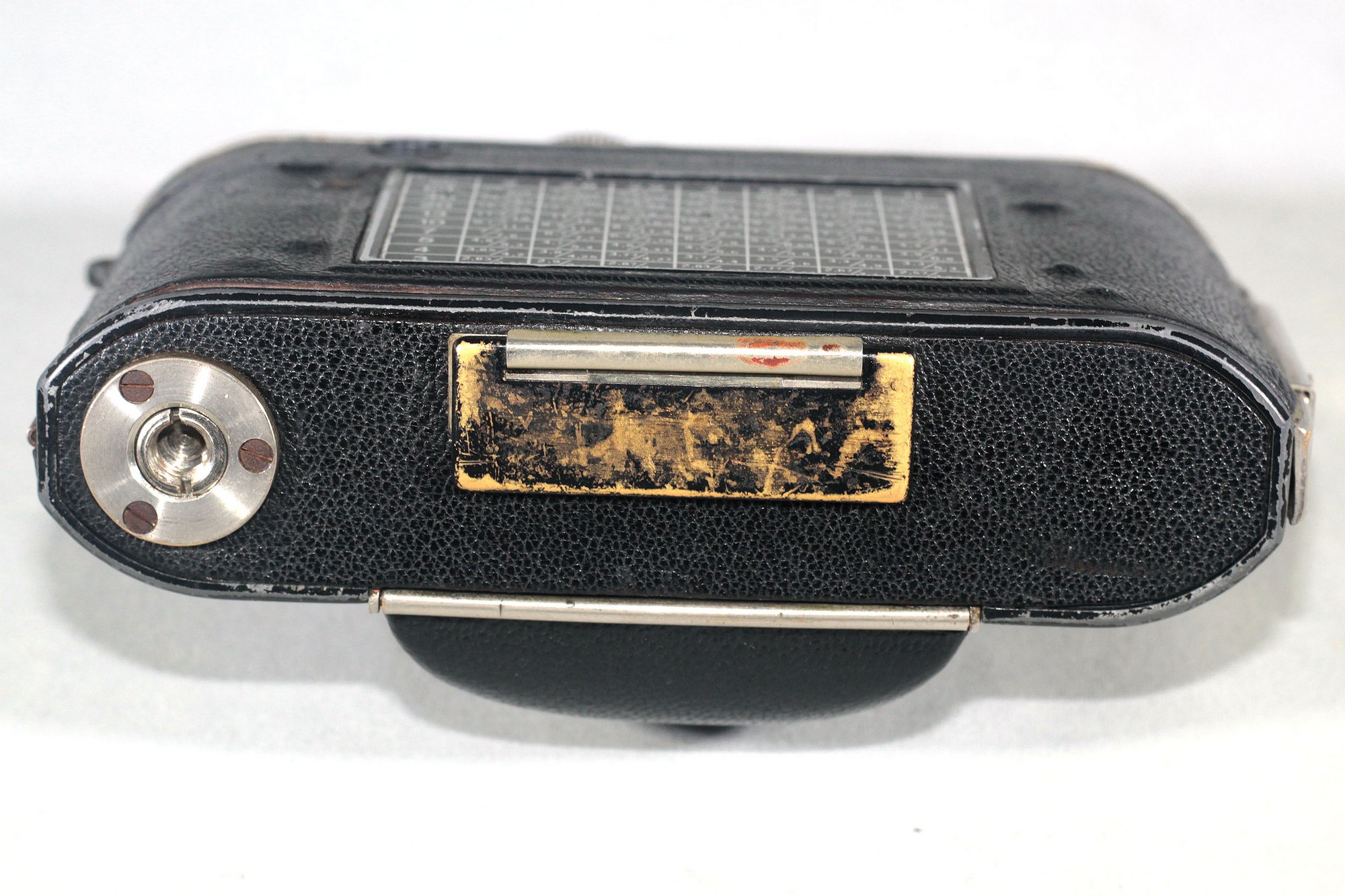 CERTO DOLLINA II Black version (circa 1937) coupled rangefinder camera with trimmed shutter lever modification- pre war. Extremely rare! - Image 7