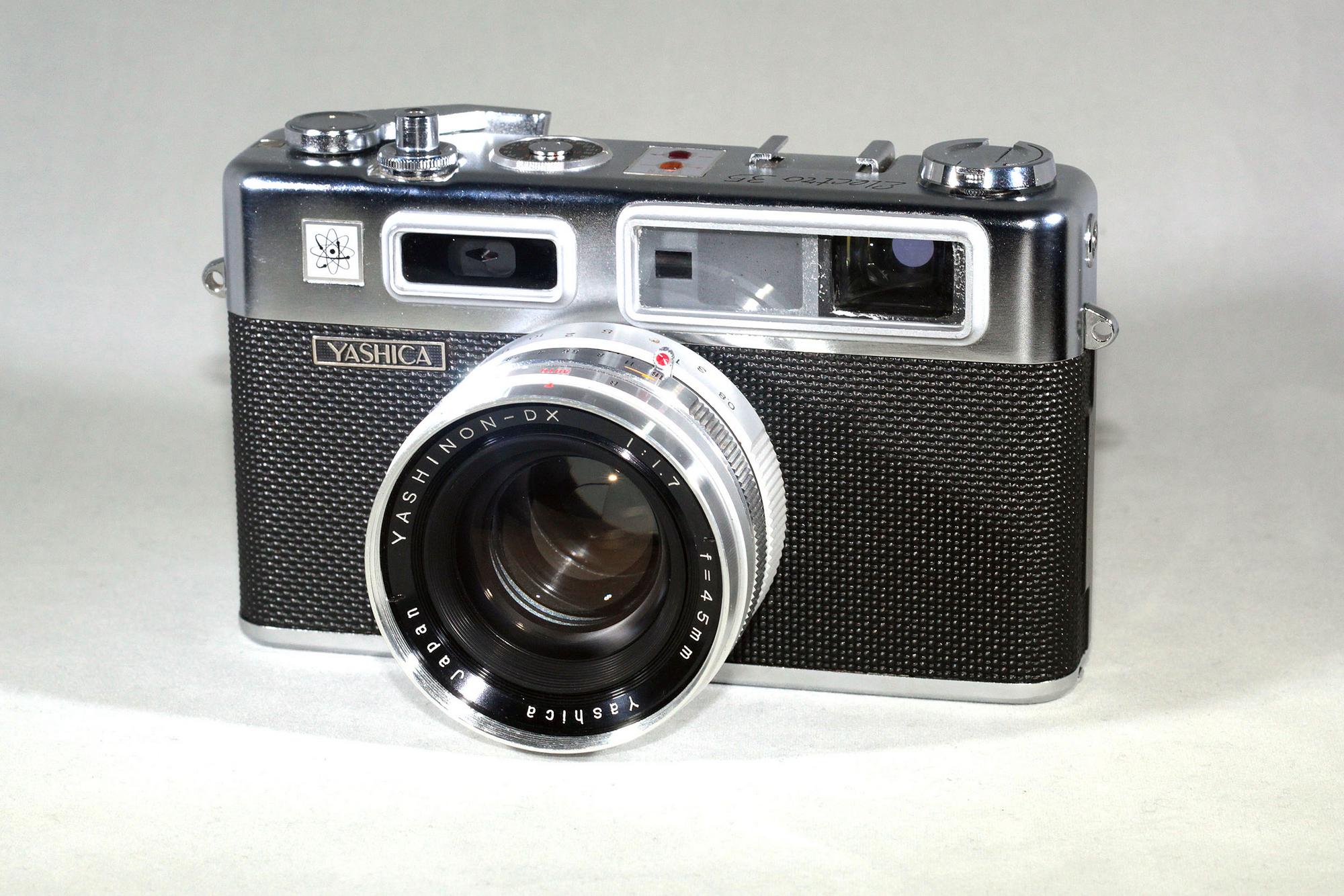 Vintage Yashica Electro 35 Range-finder camera, first of the series. Cosmetically mint!