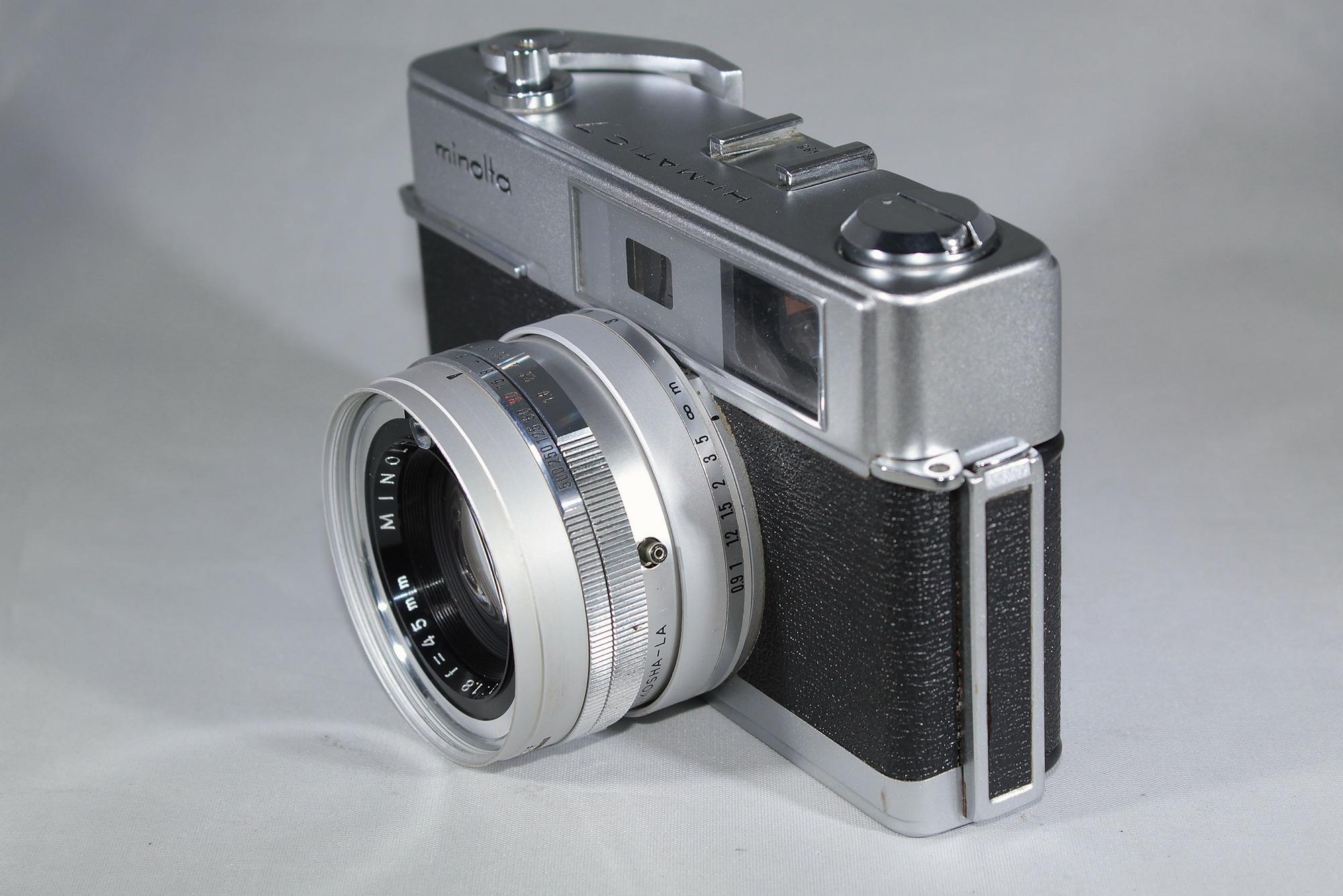 Vintage Minolta Hi-Matic 7 Range-finder camera. Working. - Image 4