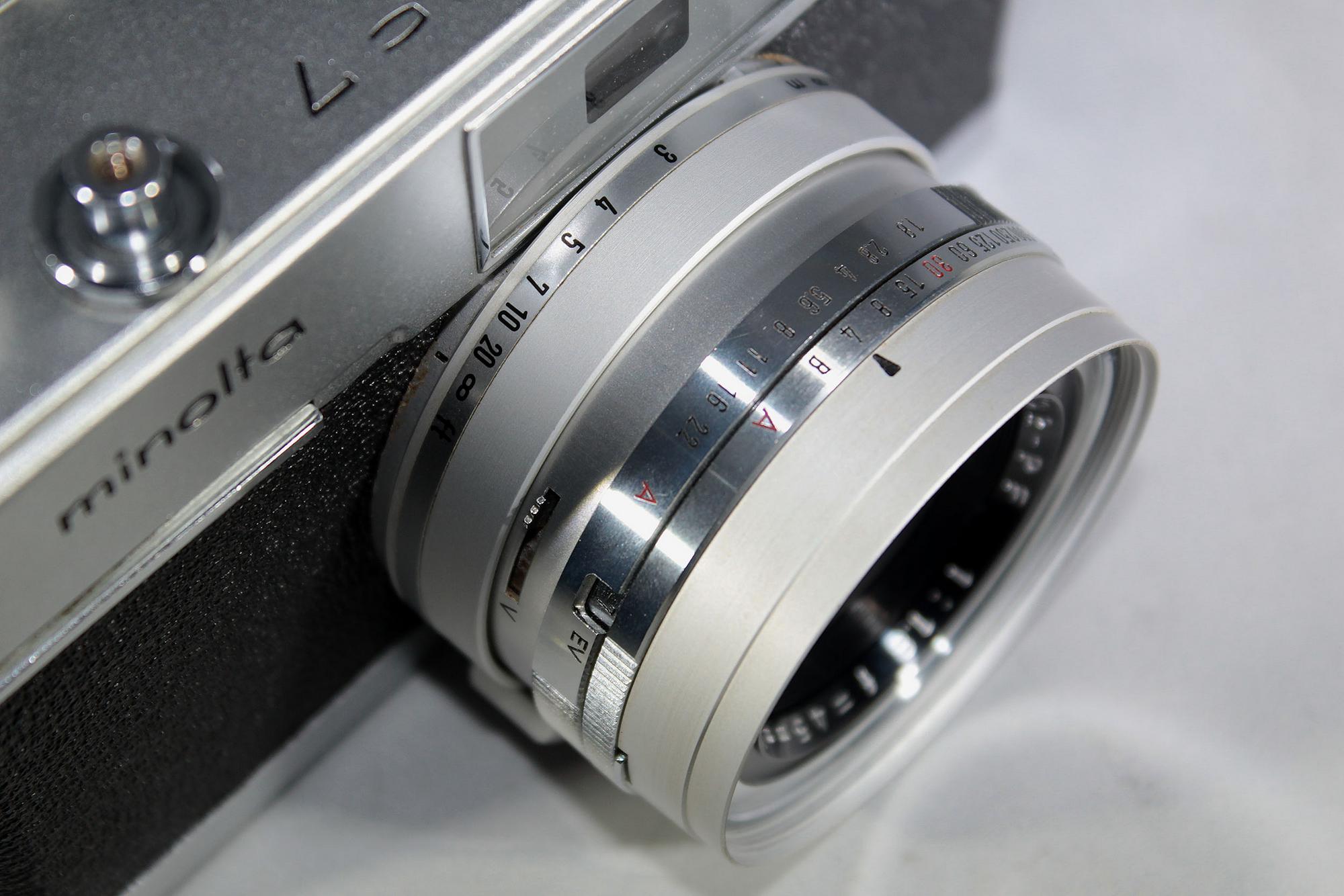 Vintage Minolta Hi-Matic 7 Range-finder camera. Working. - Image 8