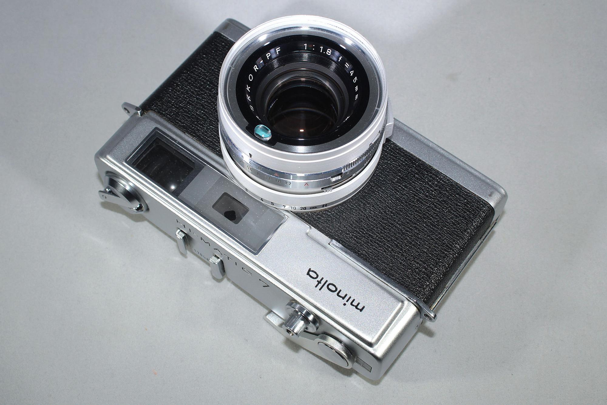 Vintage Minolta Hi-Matic 7 Range-finder camera. Working. - Image 2