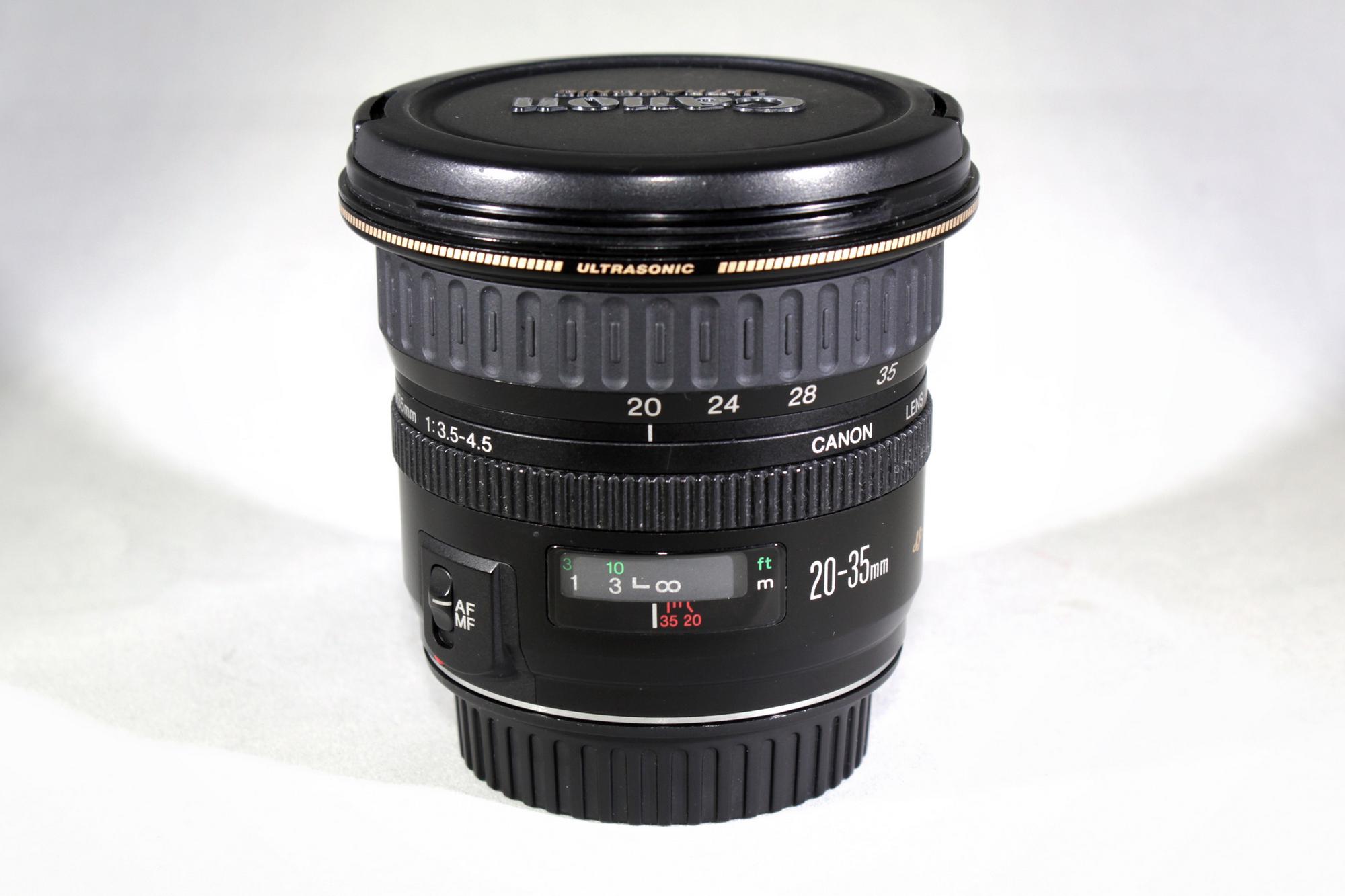 Canon EOS Rebel T2 SLR film camera bundled w/Canon Zoom EF 20-35mm f/3.5-4.5 usm and original strap!. Working & in excellent shape! - Image 8